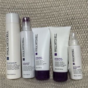 5 new Paul Mitchell items, never opened or used. $95 retail.